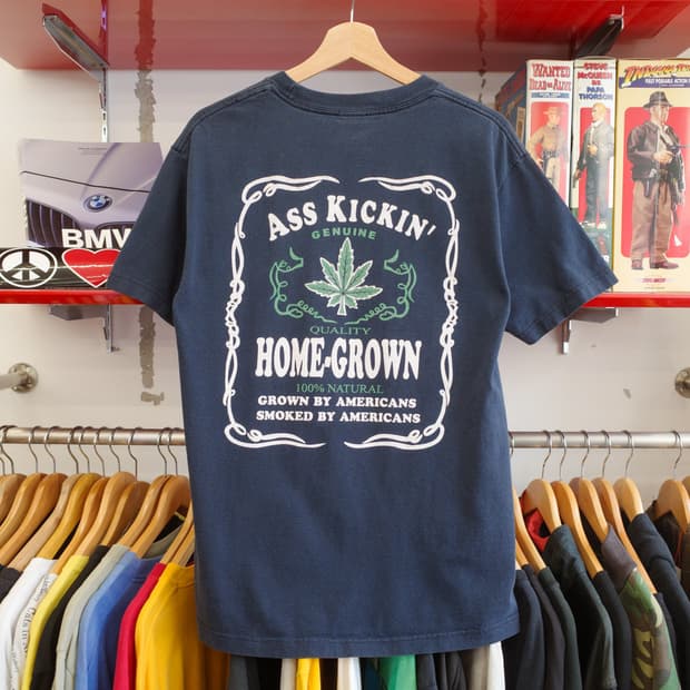 2000's Marijuana Graphic T-shirt