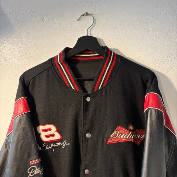 버드와이저 리버시블 바시티 자켓