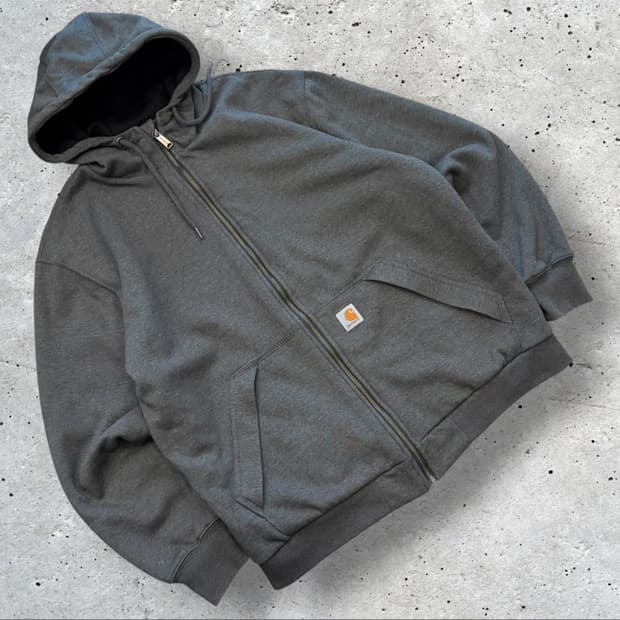 [L] 21SP 칼하트 레인디펜더 풀집업 후드집업 그레이 D874