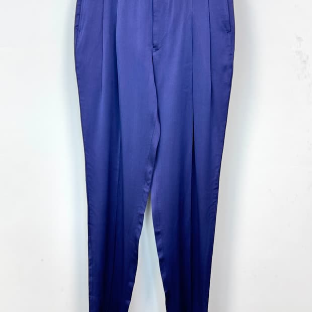 JOHNLAWRENCESULLIVAN 존로렌스설리반 투턱 실크 슬랙스 3