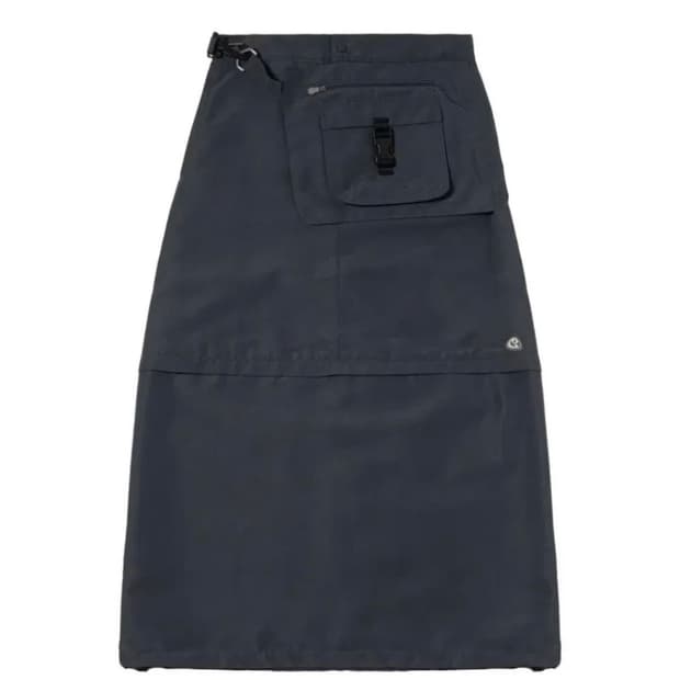 suu 코이세이오 카고 스커트 블루 그레이 사이즈1