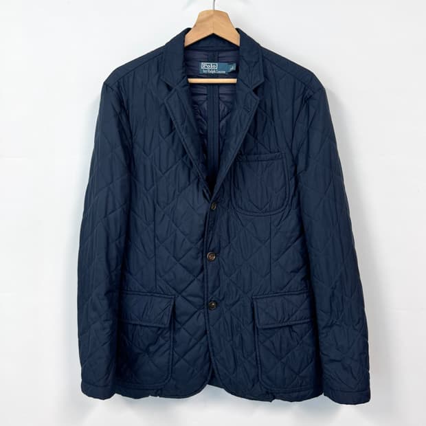 POLO RALPH LAUREN 폴로 네이비 퀼팅 블레이져 자켓 M