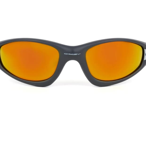 오클리 팩토리 팀 x 브레인 데드 스트레이트 자켓 99 선글라스 X-실버