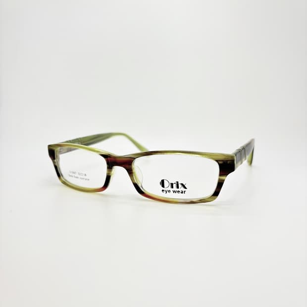 ORIX 그린 스퀘어형 빈티지 뿔테