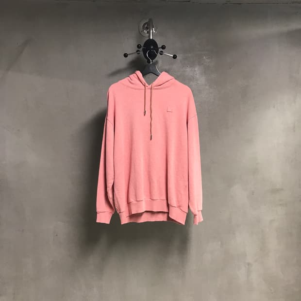 아크네 후드티 핑크 F