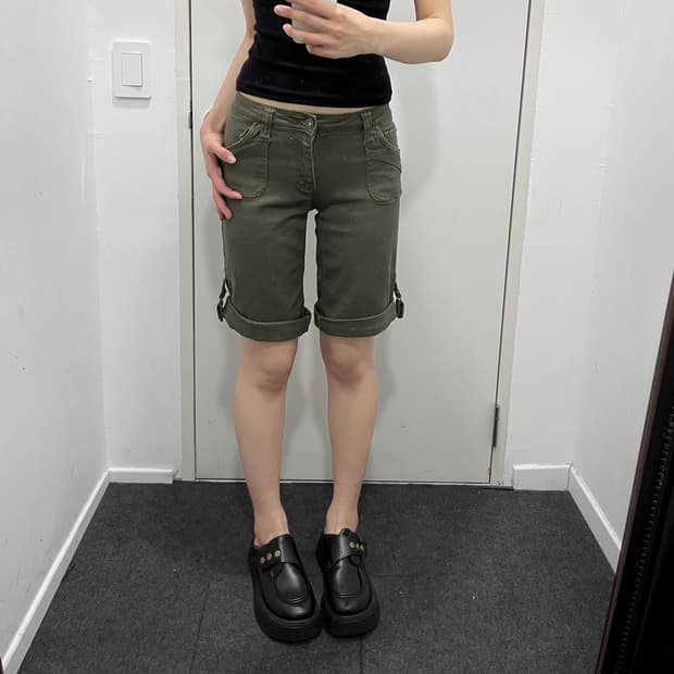 카고 카프리 팬츠 반바지