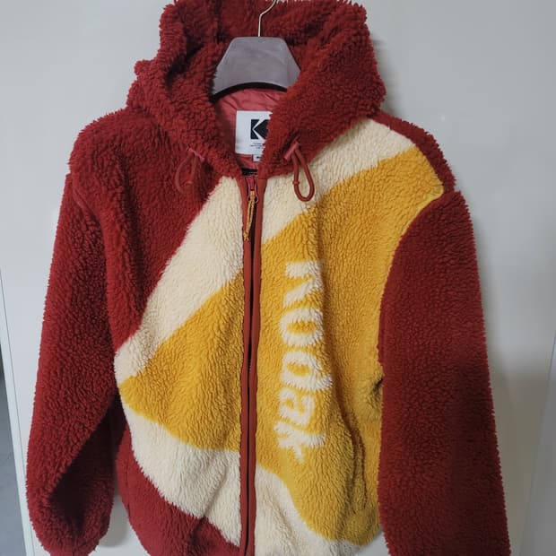 코닥  뽀글이 후드집업 M 95사이즈 상태극상


