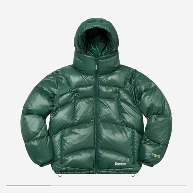 슈프림 리버시블 페더웨이트 다운 퍼퍼 자켓 올리브 - 22FW