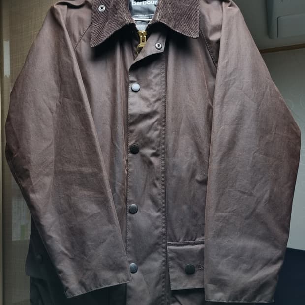 [Barbour] 바버 뷰포트 왁스 자켓 34 브라운