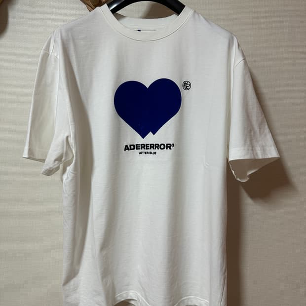 아더에러 트윈하트 반팔 티셔츠 화이트 A2사이즈