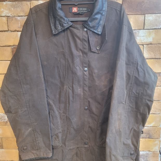 카카두 왁스 자켓 브라운 105