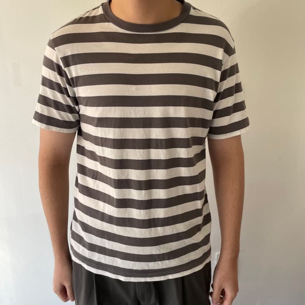 마가렛 호웰 스트라이프 티셔츠