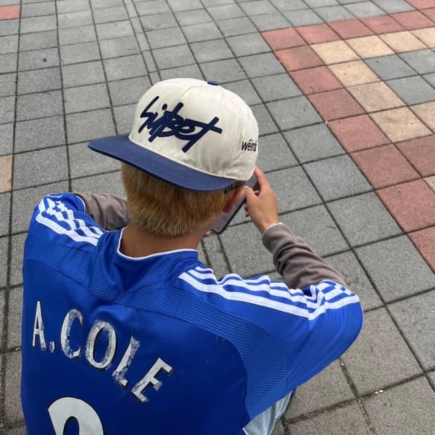 슈벳 로고 투톤캡