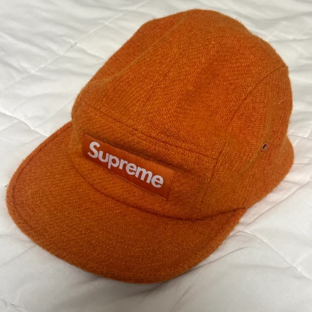 [OS] Supreme x HARRIS TWEED camp cap
