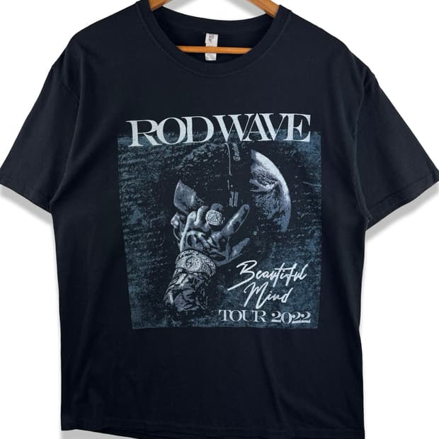 로드웨이브 Rod Wave 뷰티풀마인드 투어 티셔츠4326
