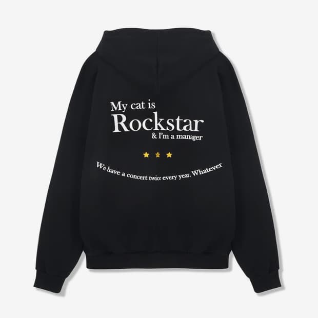 조거쉬 후드집업 블랙 