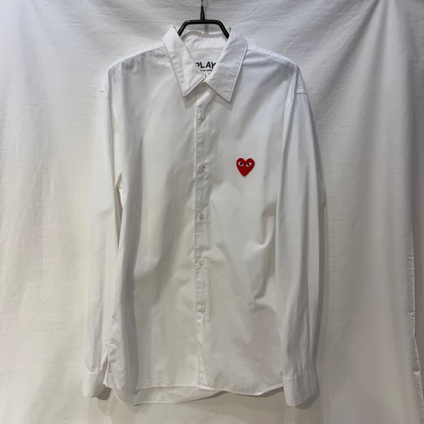 꼼데가르송 화이트 셔츠 남방