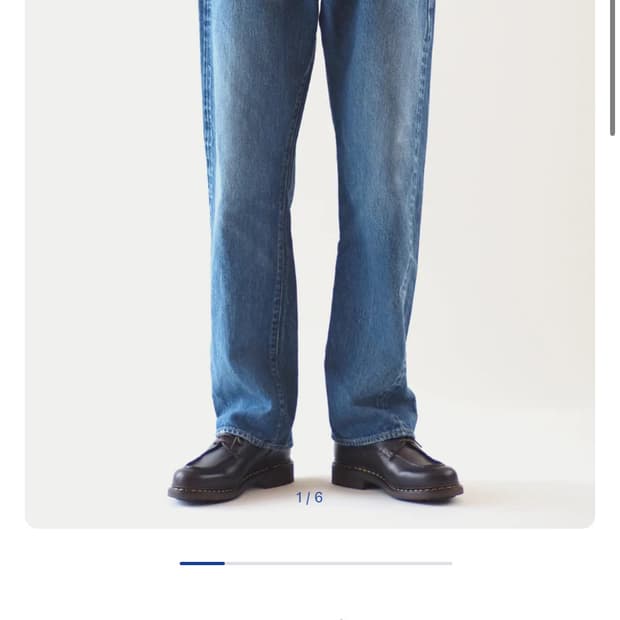 CIOTA 시오타 셀비지데님 (size 34)