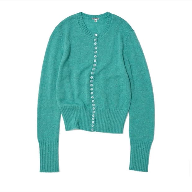 구매)파르티멘토 가디건 에메랄드