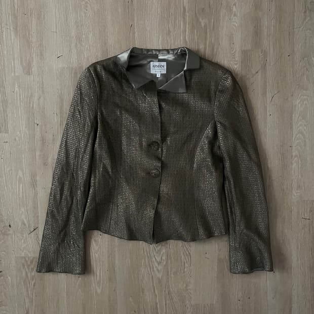 Armani Collezioni button jacket