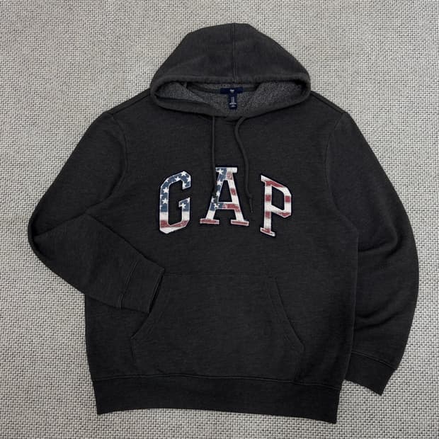 GAP 성조기 후드티