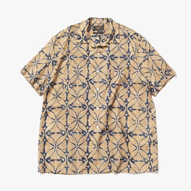 BEAMS+ - BLOCK PATTERN SHIRT