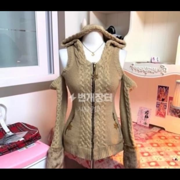 d.i.a 워머 갸루 니트