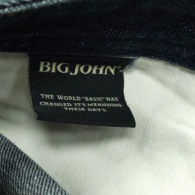 Big John 부츠컷 데님 33inch
