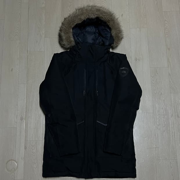 노스페이스 맥머도 시리즈 구스다운 퍼후드 패딩 점퍼 [블랙] S/90