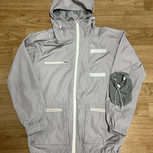 AA/C 바람막이 자켓 L 회색