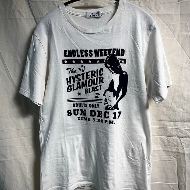 HYSTERIC GLAMOUR “ENDLESS WEEKEND” Graph