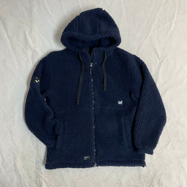 브라운브레스 플리스 후드집업 