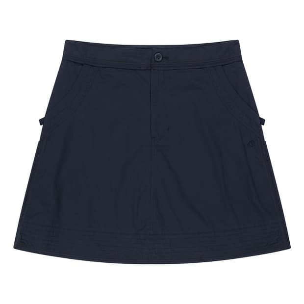 코이세이오 RAW EDGE COTTON SKIRT NAVY