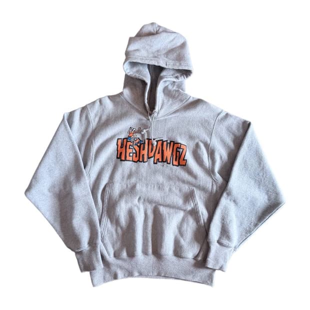 Early 00s Champion RW Heshdantz hoodie