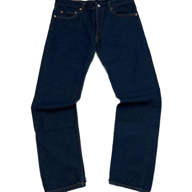 90s Levis 501 indigo jeans (33) p5