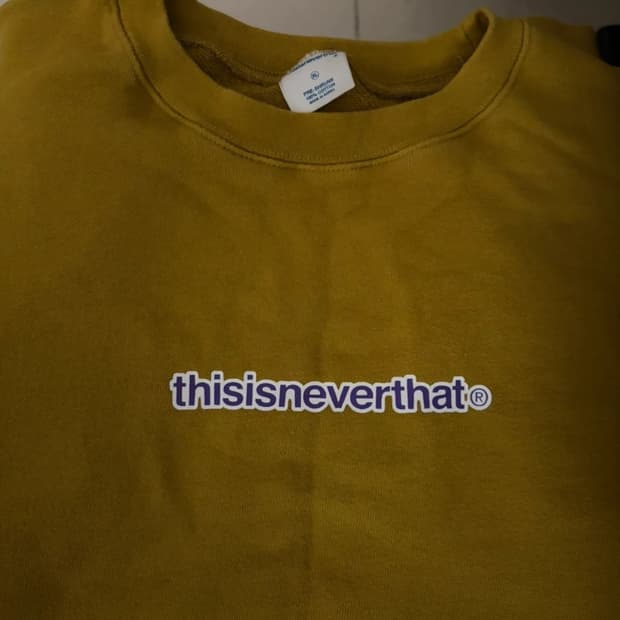 디스이즈네버댓 맨투맨 2개 급처