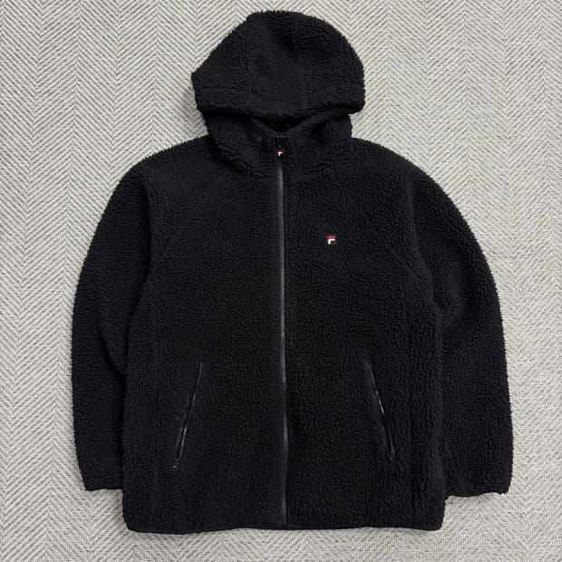 휠라 후드 플리스 집업 v1885