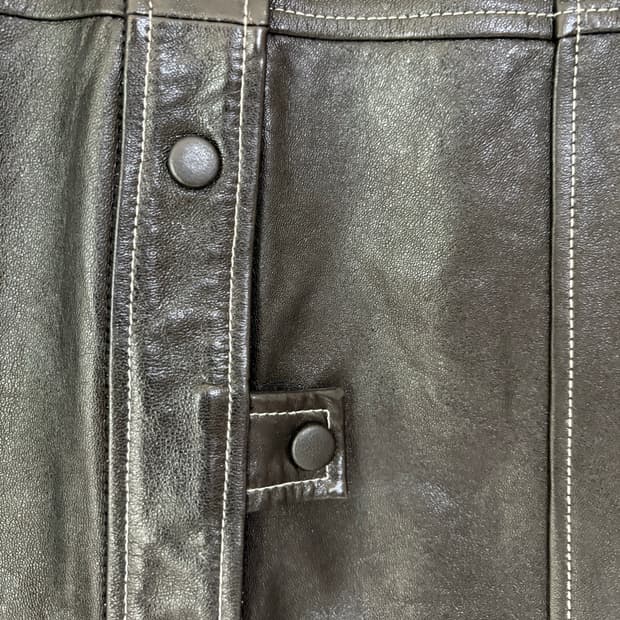 가니 램스킨 롱스커트 사이즈32