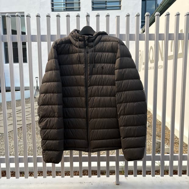 폴로 랄프로렌 후디 집업 라이트웨이트 덕 다운 푸퍼 자켓