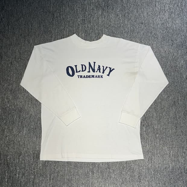 {마지막 할인}OLD NAVY 빈티지 롱슬리브 L