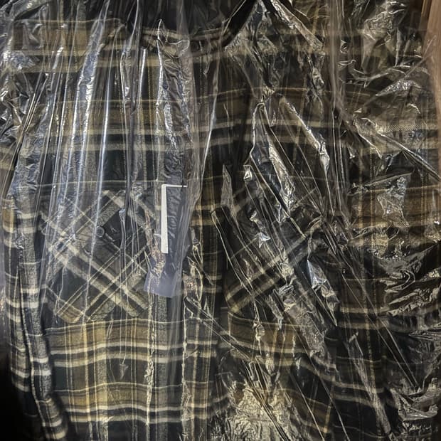 준지 체크 후드셔츠 48