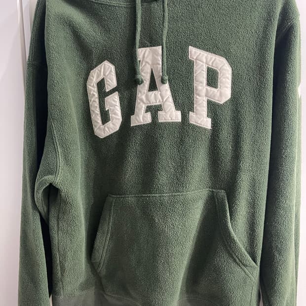 GAP 갭 초록 뽀글이 후드
