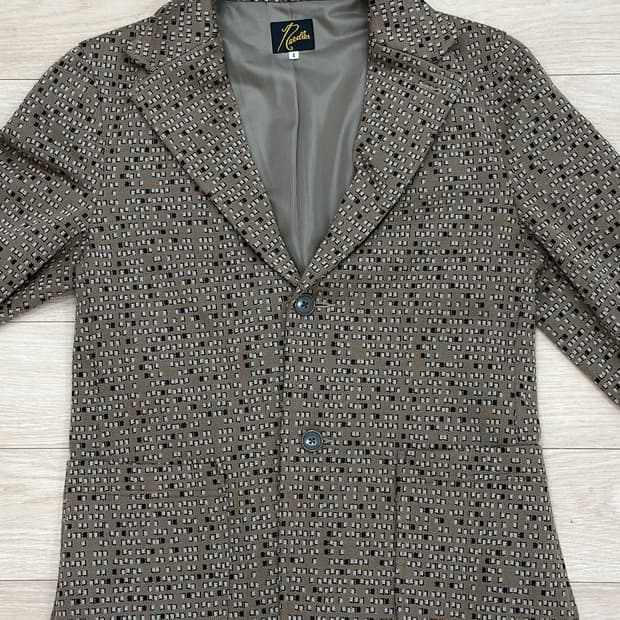 Needles 패턴 자켓 사이즈 1 새상품