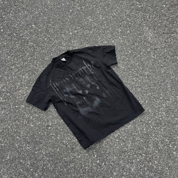 WAP WORKS W050 Washed Shadow 반팔 티셔츠 1