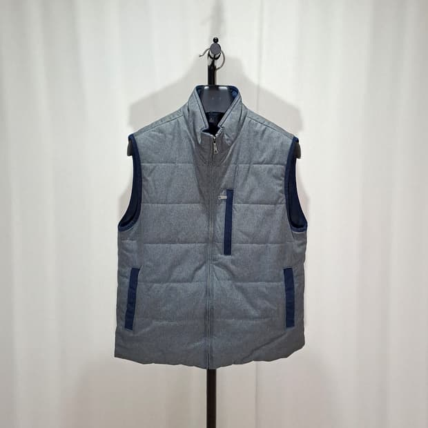 (택포) 브룩스브라더스 코듀로이배색 베스트패딩 B286