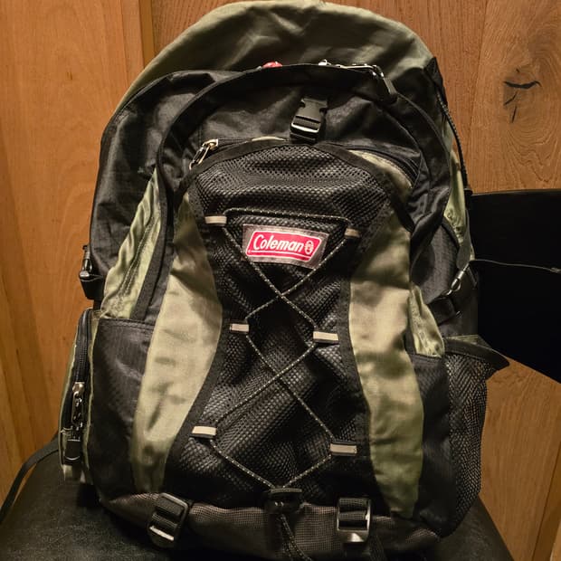 90s 콜맨 빈티지 아웃도어 백팩