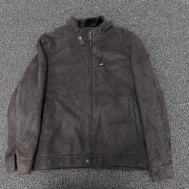 U2 BASIC JEANS 스웨이드 브라운 자켓 105(XL)