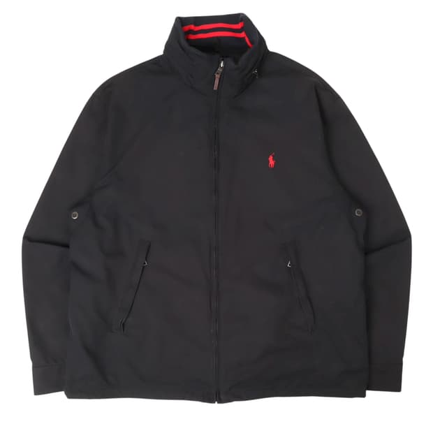 폴로 랄프로렌 블랙 폴리 쉘 자켓