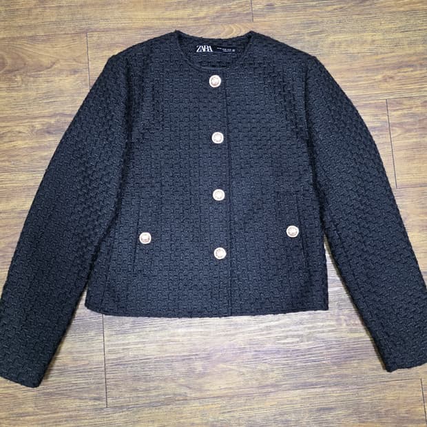 자라 트위드자켓