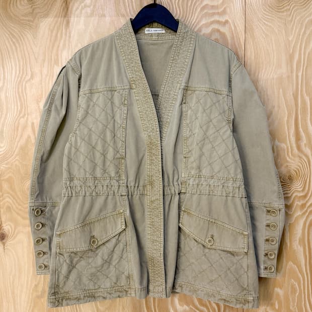 Ulla Johson 테리에 패널 코튼 자켓